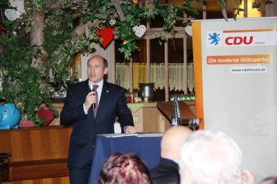 Generalsekretär Manfred Pentz MdL eröffnete die Veranstaltung und begrüßte alle Gäste