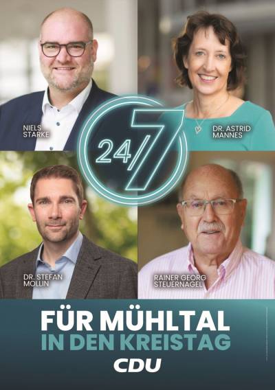 F�r M�hltal in den Kreistag!