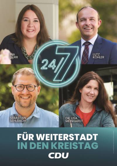 F�r Weiterstadt in den Kreistag!