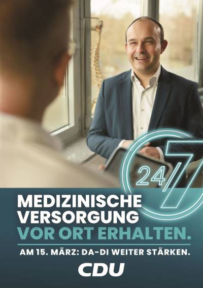 Medizinische Versorgung vor Ort erhalten!